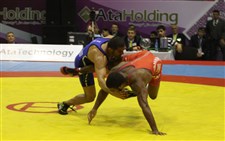 اعضای تیم ملی کشتی آزاد در جام جهانیگزارش تصویری -122