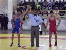 كشتي فرنگي قهرماني بزرگسالان خوزستان گزارش تصويري3