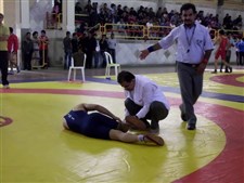 كشتي فرنگي قهرماني بزرگسالان خوزستان گزارش تصويري12