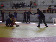 كشتي فرنگي قهرماني بزرگسالان خوزستان گزارش تصويري84