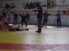 كشتي فرنگي قهرماني بزرگسالان خوزستان گزارش تصويري85