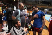 پودنکی ناظر بر تمرینات تیم های ملی کشتی فرنگی و آزاد گزارش تصویری6