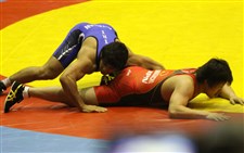 اعضای تیم ملی کشتی آزاد در جام جهانیگزارش تصویری -1012