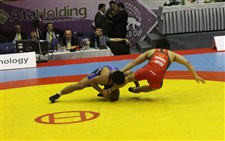 اعضای تیم ملی کشتی آزاد در جام جهانیگزارش تصویری -1024