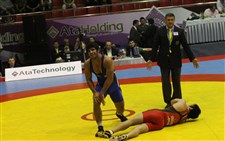 اعضای تیم ملی کشتی آزاد در جام جهانیگزارش تصویری -1027