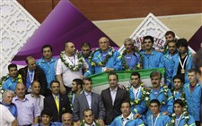 قهرمانی تیم ملی کشتی آزاد در رقابتهای جام جهانی گزارش تصویری6