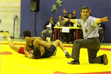 مسابقات کشتی آزاد نوجوانان قهرمانی کشور- مسجد سلیمانگزارش تصویری-34