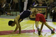 مسابقات کشتی آزاد نوجوانان قهرمانی کشور- مسجد سلیمانگزارش تصویری-114