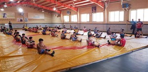 اردوی بسترسازی تیم ملی کشتی فرنگی نوجوانان  گزارش تصویری  13