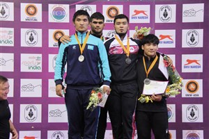 رقابت های کشتی آزاد جوانان قهرمانی آسیا- هند  گزارش تصویری-3  38